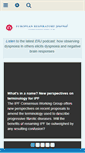 Mobile Screenshot of erj.ersjournals.com