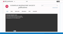 Desktop Screenshot of ersjournals.com