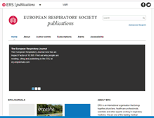 Tablet Screenshot of ersjournals.com